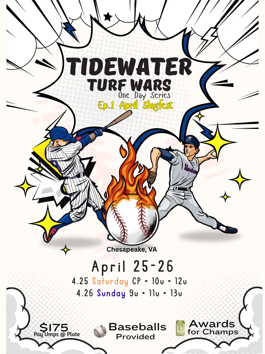 Tidewater Turf Wars (One Day) April Slugfest
