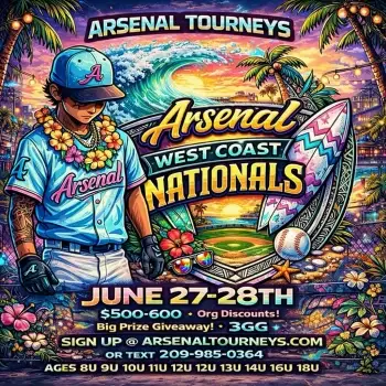 **Arsenal WestCoast Nationals June 27-28