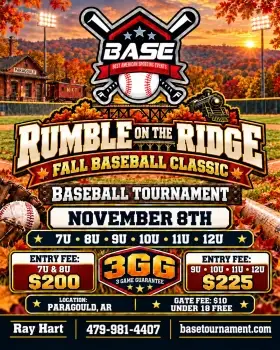 Rumble on the Ridge Fall Baseball Classic