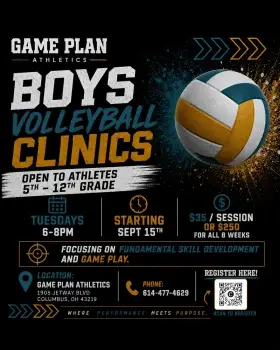 Boys Volleyball Clinic