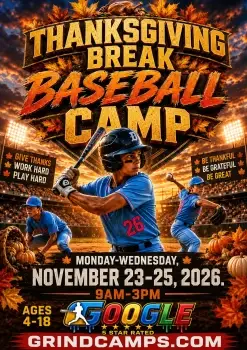THANKSGIVING BREAK BASEBALL CAMP