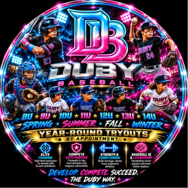 DUBY BASEBALL 8U-14U