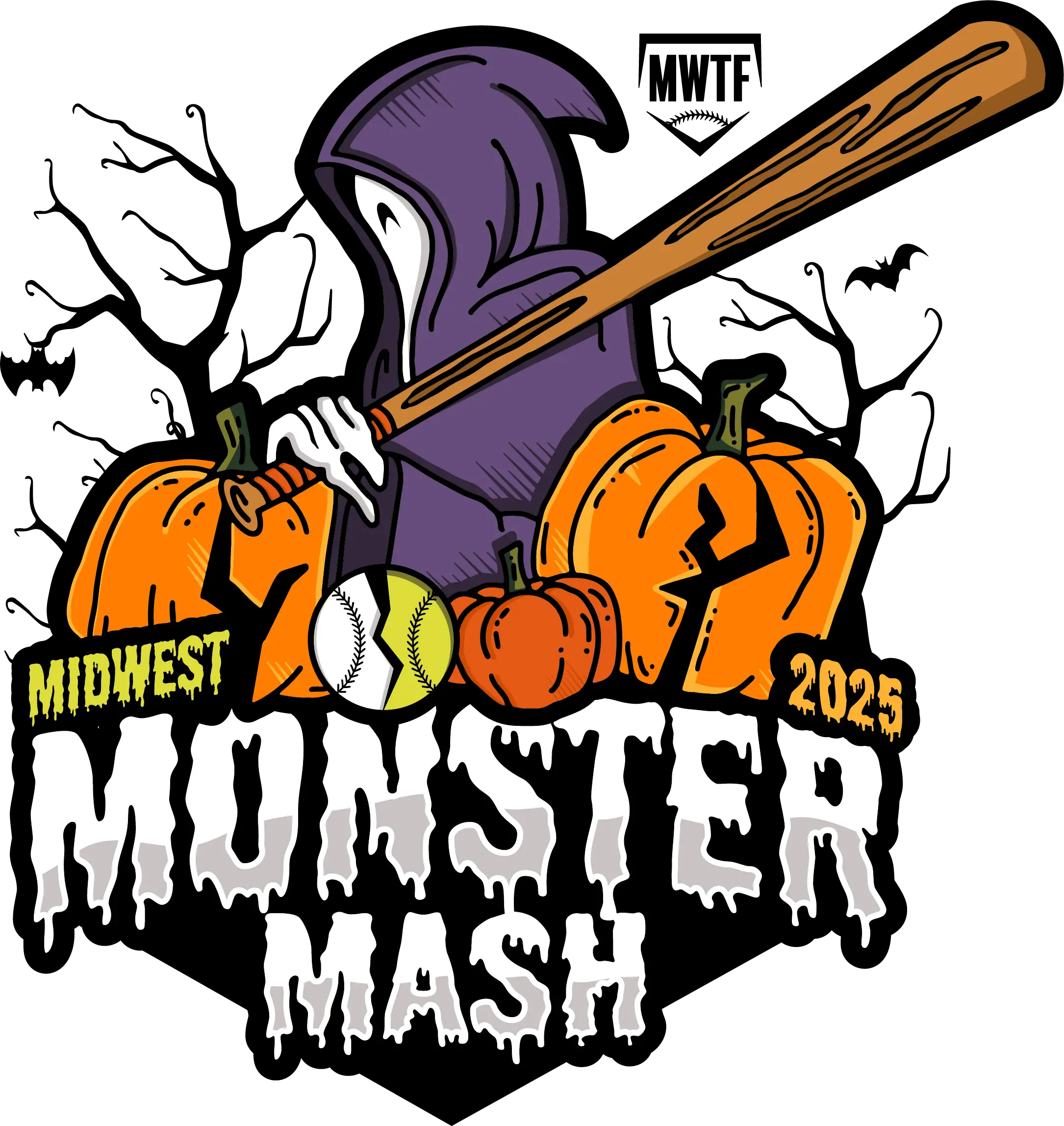 Saturday 1-Day: Midwest Monster Mash & Pumpkin Smash: I, 5th Annual (Softball, 2027 Playing Age)