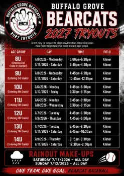 2026-2027 Bearcat Tryouts