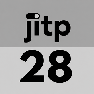 Logo reading JITP 28