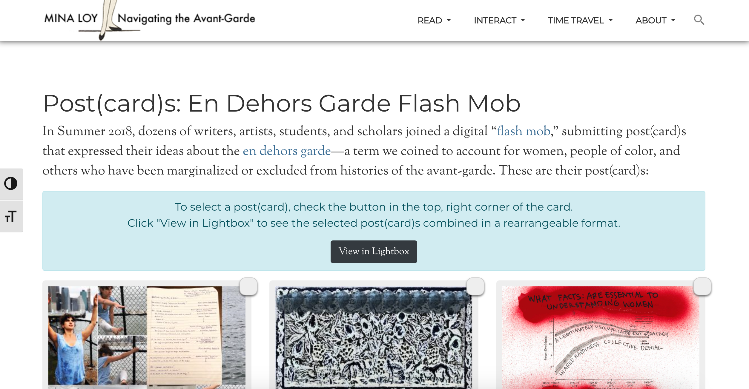 Mina Loy: Navigating the Avant Garde Screenshot 2