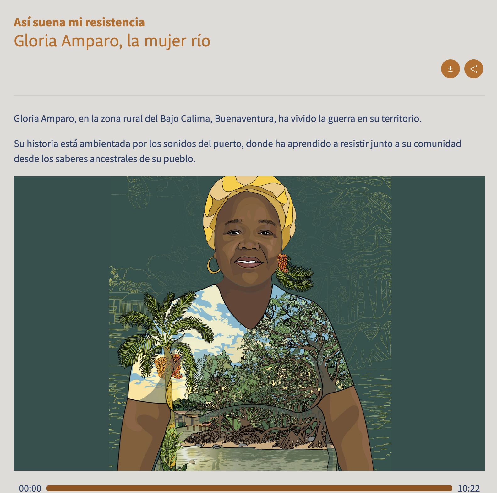 Colombia’s Truth Commission Online Platform Screenshot 3