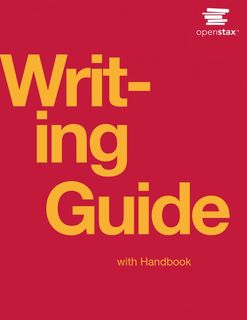 Cover of Writing Guide with Handbook