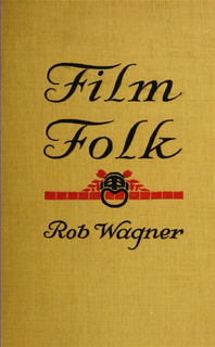 Cover of Film folk; close-ups of the men, women, and children who make the movies