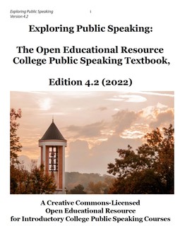 Cover of Exploring Public Speaking: The Free Dalton State College Public Speaking Textbook, Edition 4.2 (2023)