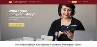 Home page screenshot