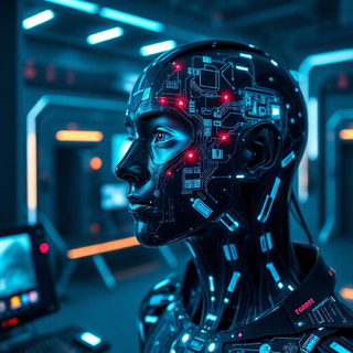 Digital Person - generated by Pixlr