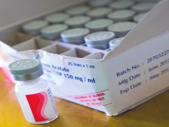 Injectable contraceptive (female)