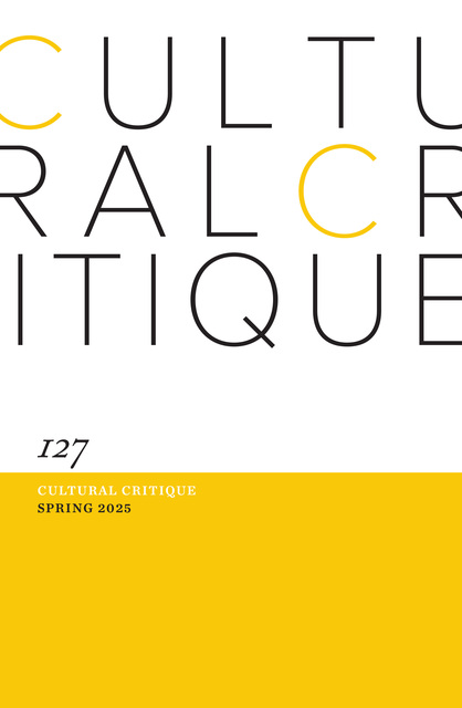 Journal cover follows a series design with title in all caps at top. The letters Cs are colored yellow, and a yellow band appears at bottom.