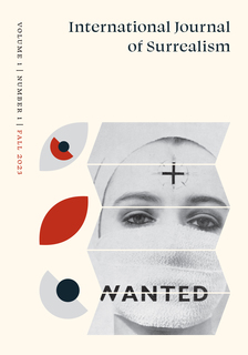 White cover with an image of a person with gauze covering their mouth split among five stacked parallelograms. Three round glyphs suggestive of an eye appear to the side.