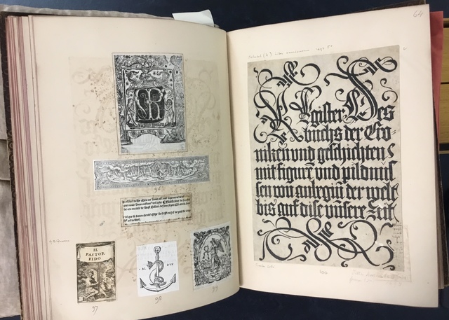 Specimens of printing in Bagford's *Fragmenta varia*