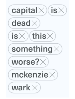 Cover of Capital is Dead—as in Freud’s Dead Father?