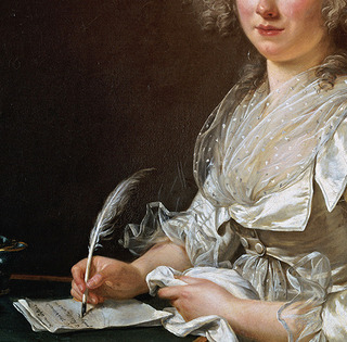Cover of Being a female author in the 18th Century