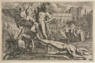 Achilles Dragging the Body of Hector