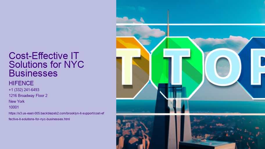 Cost-Effective IT Solutions for NYC Businesses