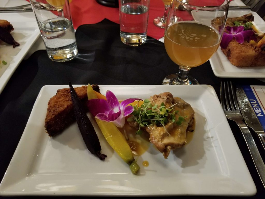 Airline Pheasant with Snow Juice IPA