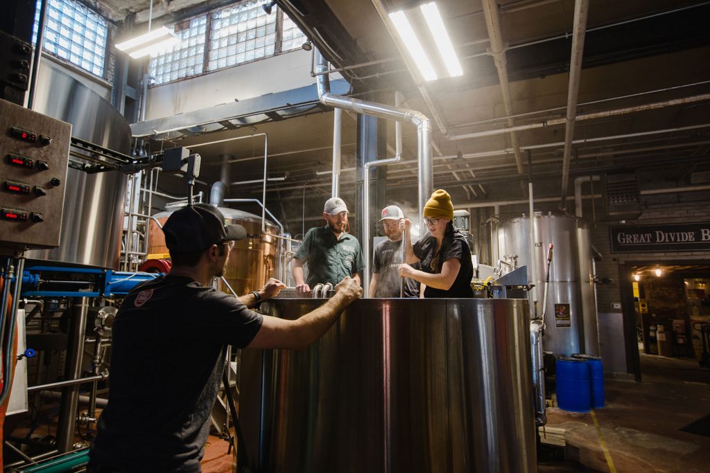 4 Noses & Great Divide Brewing Collab Fest Brew Day - Aperture of Ales by Holly Gerard