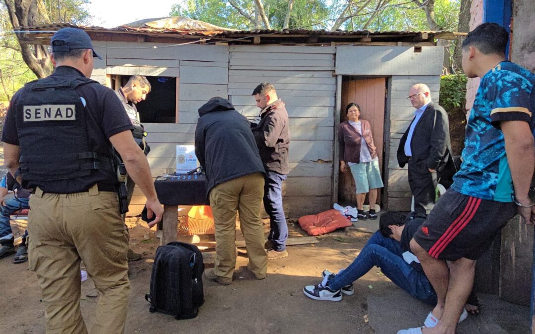 Cuatro personas detenidas por distribución de drogas a niños y adolescentes
