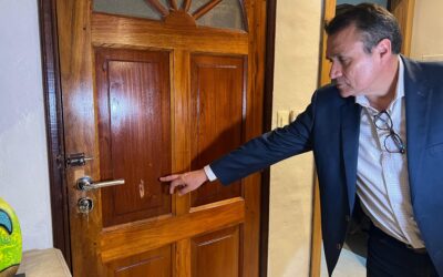 Balean vivienda de periodista en Lambaré: apunta a la mafia de los pagarés
