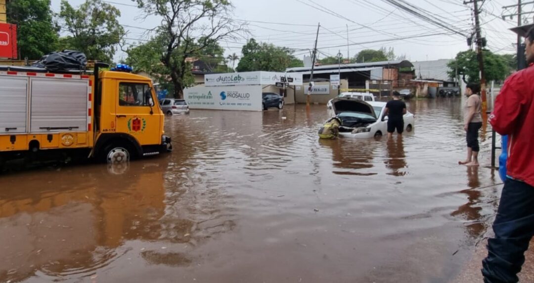 Ante lluvias, piden evitar puntos críticos en Asunción