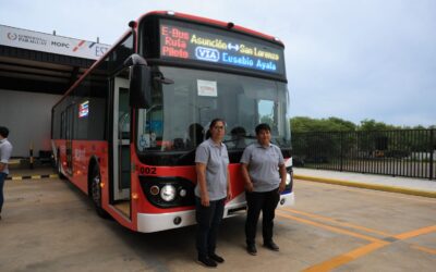 Transporte público con rostro de mujer: primeros buses eléctricos son conducidos por mujeres