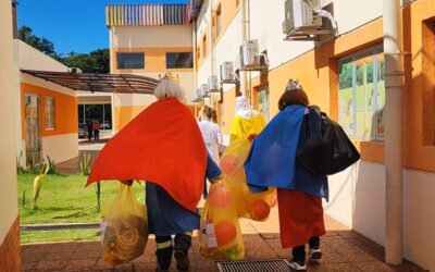 Los Reyes Magos llevaron alegría a los niños del Hospital Acosta Ñu