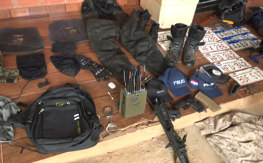 Asalto frustrado en barrio Jara: allanan vivienda alquilada por delincuentes