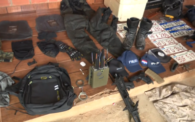 Asalto frustrado en barrio Jara: allanan vivienda alquilada por delincuentes