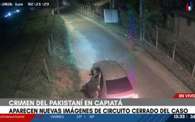 Crimen del pakistaní: aparecen nuevas imágenes de la huida de los delincuentes