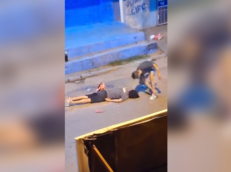 Video expone violenta agresión entre venezolano y chileno en Concepción