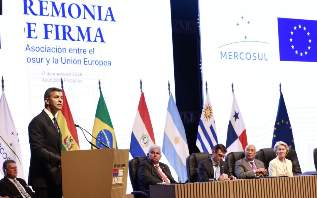 Santiago Peña: “Europa y Sudamérica deben unirse para mostrar caminos diferentes”