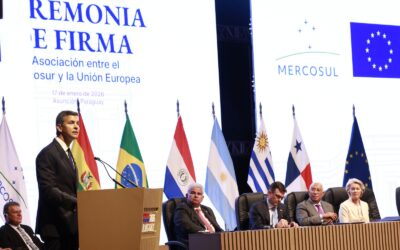 Santiago Peña: “Europa y Sudamérica deben unirse para mostrar caminos diferentes”