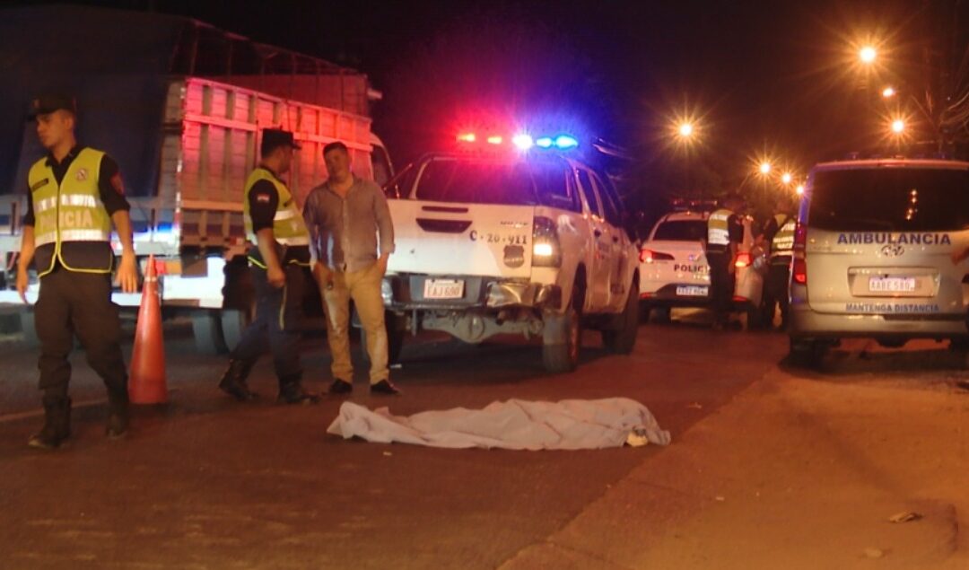 Hombre de 65 años muere atropellado en Fernando de la Mora