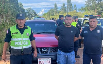 Coronel Oviedo: detienen a militar con camioneta robada en Asunción