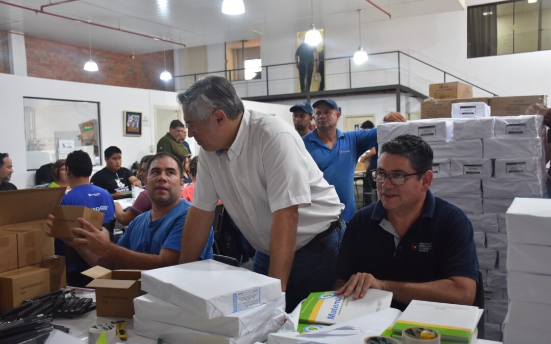 Ministerio de Educación inicia mañana distribución de kits escolares