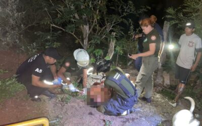 Villa Elisa: pelea entre adictos deja un hombre herido