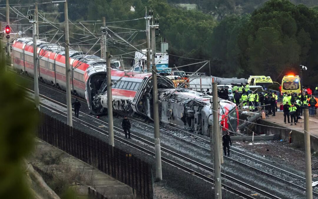 Colisión de trenes en España deja al menos 39 muertos