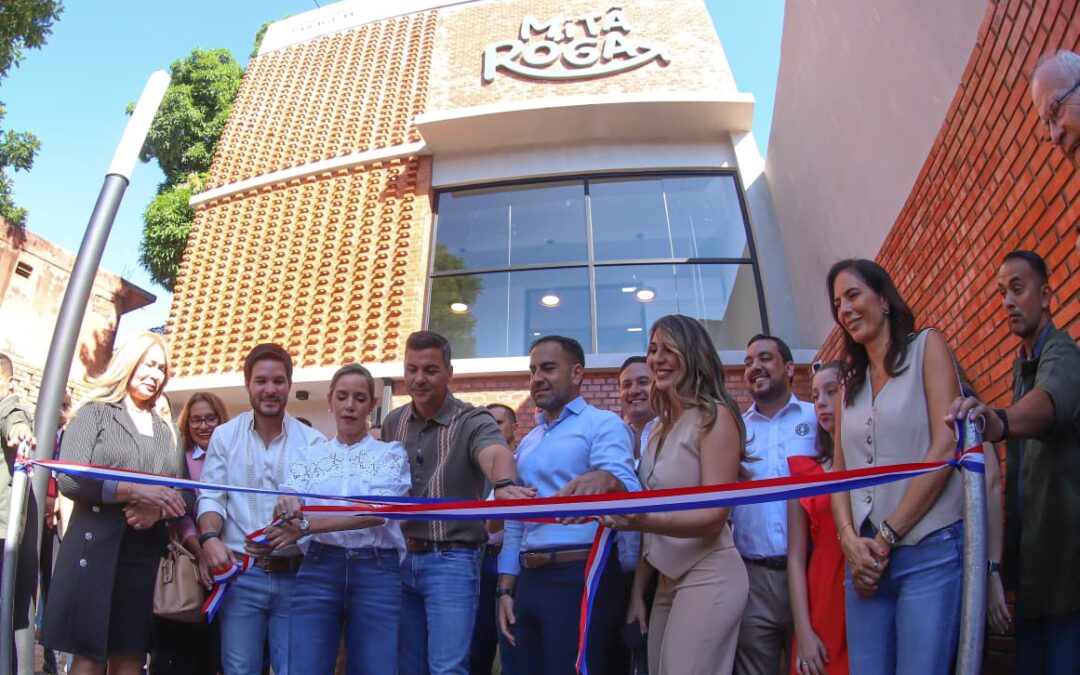 Habilitan nuevo edificio del Espacio de Cuidado Mitã Róga en San Lorenzo
