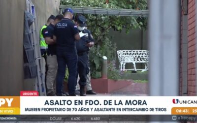 Intento de asalto deja dos fallecidos en Fernando de la Mora