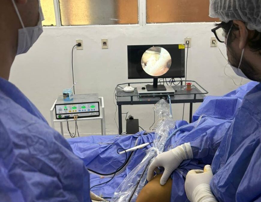 Realizan primera intervención mediante la técnica STRI en el Hospital Regional de Caacupé