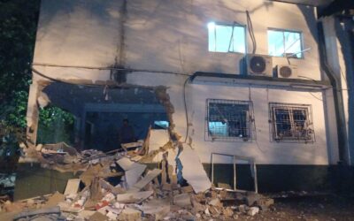 Delincuentes atacan con explosivos una empresa en Coronel Bogado