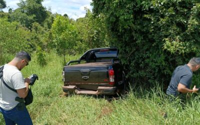 Reportan hallazgo de la camioneta de Félix Kanazawa en Itapúa