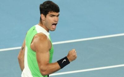 Carlos Alcaraz venció a Novak Djokovic en la final del Australian Open 2026