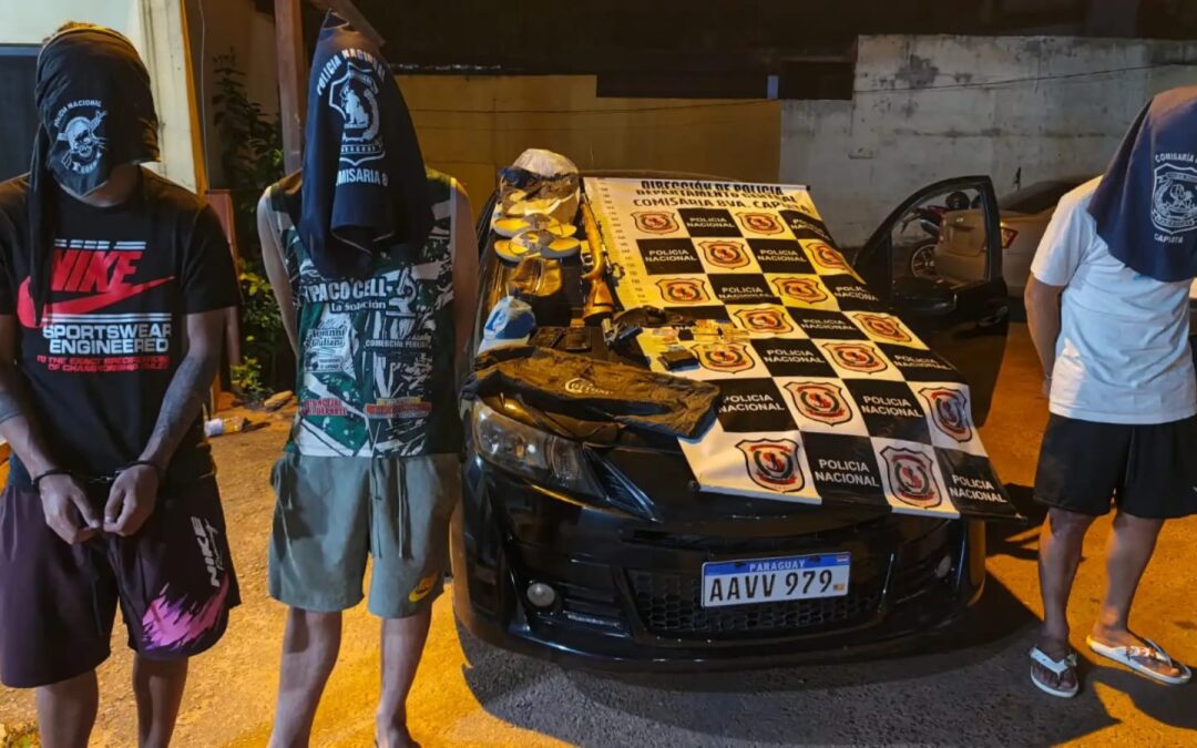 Sobrino de Armando Rotela fue detenido con fusil de guerra en Capiatá