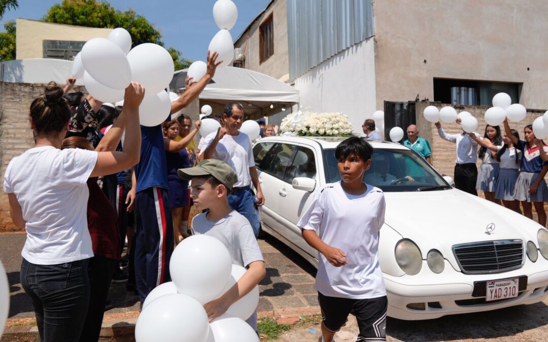 En medio de mucho dolor, despiden al pequeño Tobías Suárez